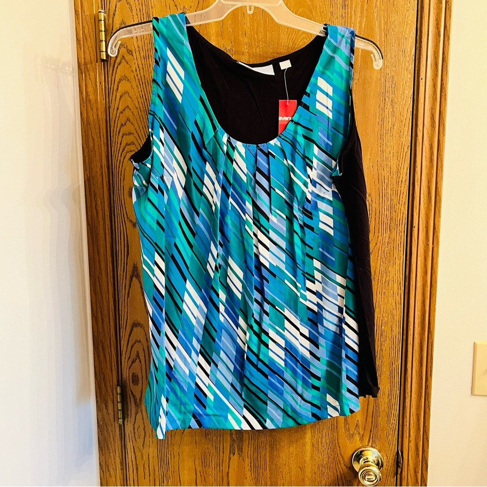 Avenue Tank - Blue - NEW - 22/24